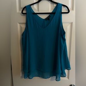 Lane Bryant blue swing tank size 20